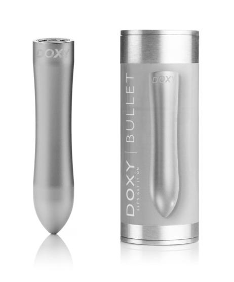 Doxy Bullet (12 cm, Ø 2,5 cm) Silber