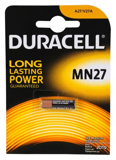Duracell Batterie 27A, MN27, 12V 