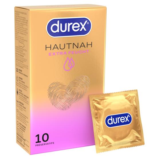 Durex Hautnah Extra Feucht (10 Stück) 