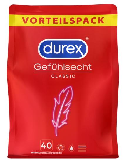 Durex Gefühlsecht Classic 40er
