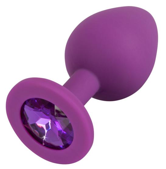 Colorful Joy Jewel Purple Plug 