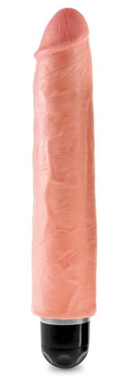 King Cock Vibrating Stiffy 10 (31 cm, Ø 5,6 cm) Hell