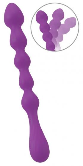 Magic Anal Wand No. 1 (27,3 cm, Kugel-Ø 2,3 cm–3,3 cm) 