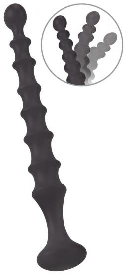 Magic Anal Wand No. 2 (26,9 cm, Kugel-Ø 2,5 cm–3,2 cm) 