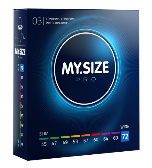 MY.SIZE Pro 72 mm 3 Stück