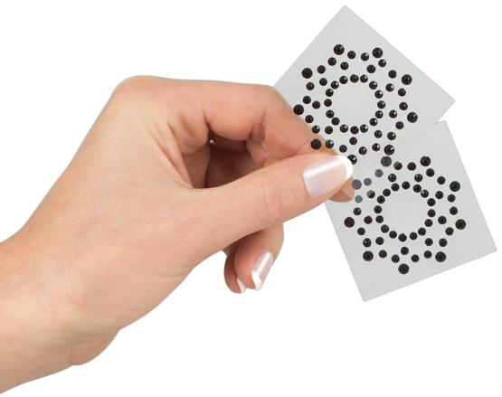 Nippelsticker Strass 