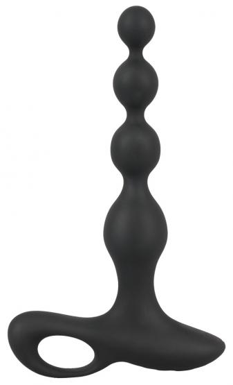 Black Velvets Rechargeable Anal Beads (Ø 0,7 bis 3,5 cm) 