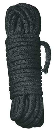 Schwarzes Shibari Bondage-Seil 7m