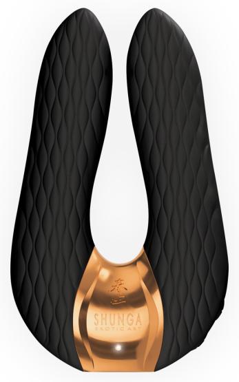 Shunga Aiko Doppelvibrator Schwarz