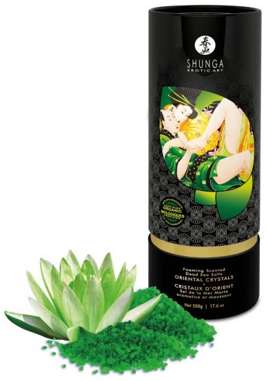 Badesalz Shunga Oriental Crystals (600 g) Lotus Flower