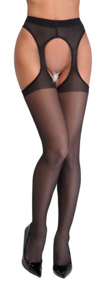 Straps-Strumpfhose mit Ziernaht 4