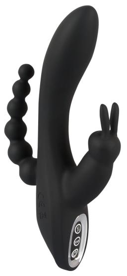 Sweet Smile Triple G-Spot Vibrator (20,8 cm, Ø 2,4-3,4 cm) 
