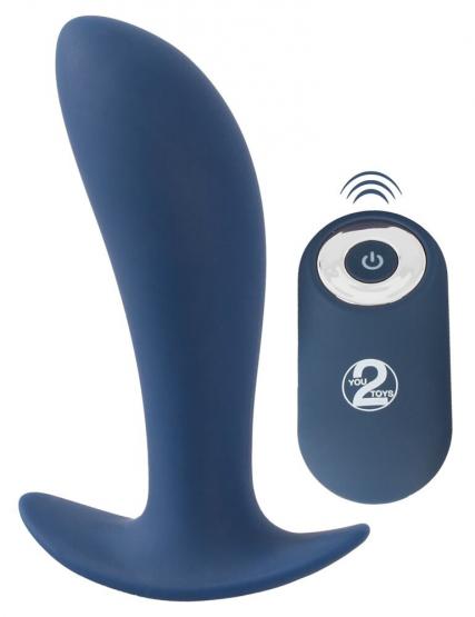 Vibrating Butt Plug (12 cm, Ø bis 3,3 cm) 