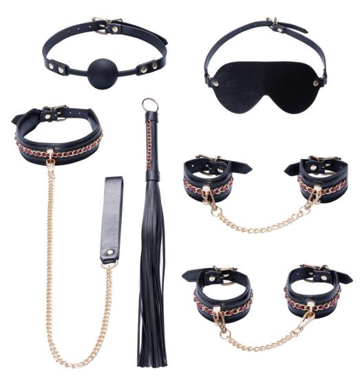 Bad Kitty Bondage-Set Lederimitat 