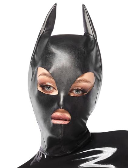 Bad Kitty Kopfmaske Lederimitat 