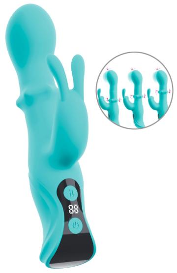 Beau Coeur ORIVEN Slide Ring Rabbit Vibrator (17,8 cm, Ø 3,5 cm) 