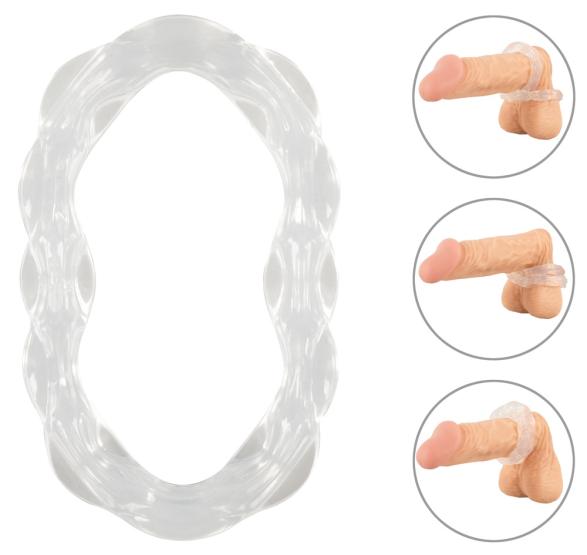 Beau Coeur PARINOR Silicone Cock & Ball Ring 