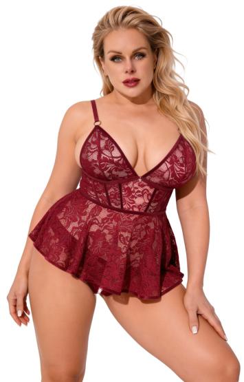 Cottelli CURVES Babydoll-Set XL
