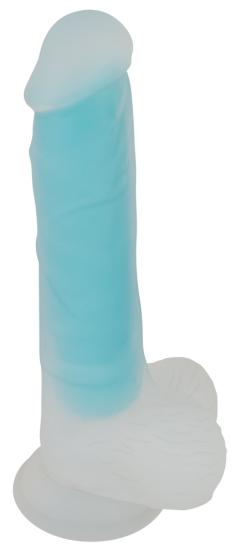 Glow in the Dark Dildo (20,5 cm, Ø 2,9-4 cm) 