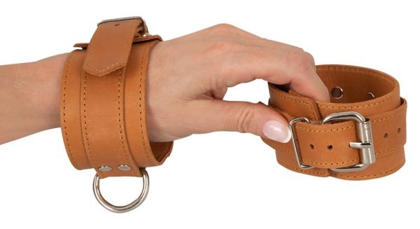 Handfesseln aus Leder 