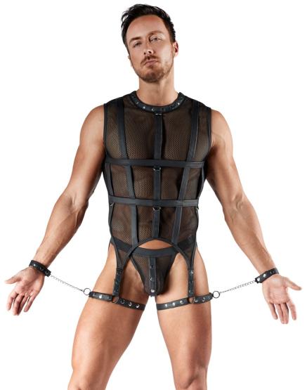 Herren Bondage-Netz-Set S