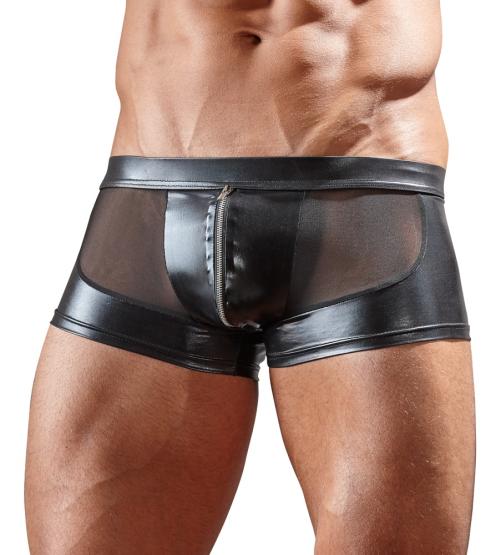 Herren-Pants im Material-Mix M