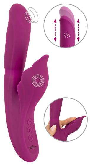 JAVIDA 4 Function Vibrator (24 cm, Ø 3,6 cm) 