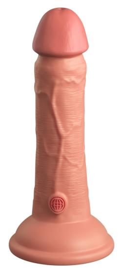 King Cock Elite 6“ Dual Density Silicone Cock Light (17,8 cm, Ø 3,7 cm) 
