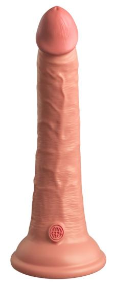 King Cock Elite 7“ Dual Density Silicone Cock (21 cm, Ø 3,5 cm) 