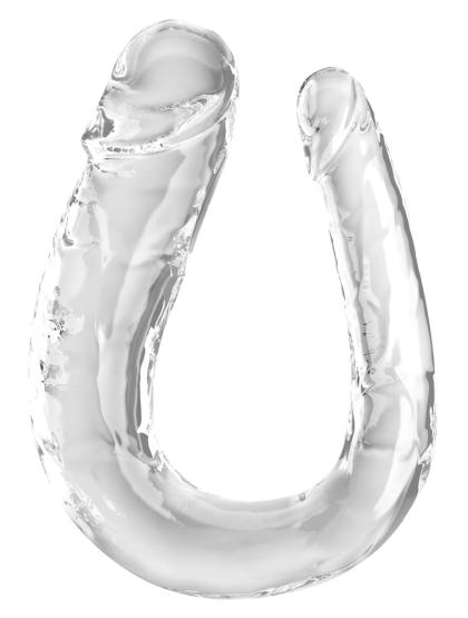 King Cock Clear Double Trouble (44 cm, Ø 3 cm–5,4 cm) 