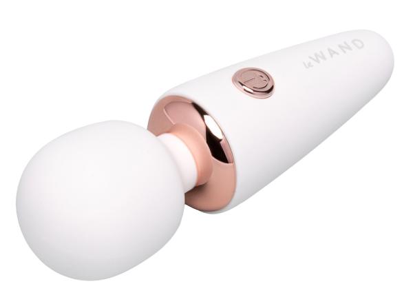 le Wand Mini Vibe Microwand (10 cm, Ø 3 cm) Weiß