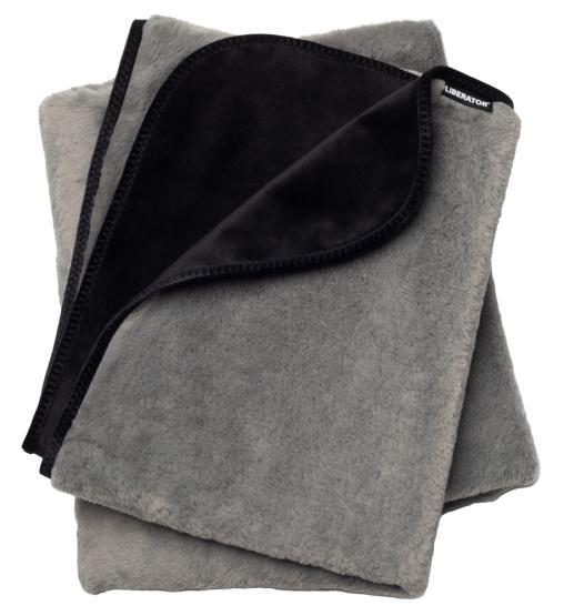 Liberator Faux-Fur Fascinator Grau