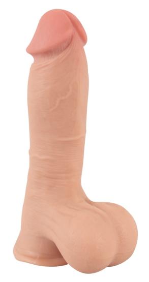 Nature Skin Dildo mit beweglicher Haut 20 cm