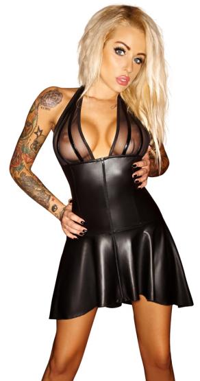 Wetlook-Kleid L