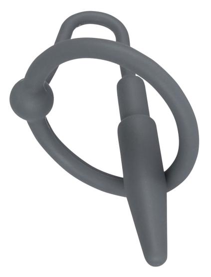 Silikon Penisplug mit Eichelring 
