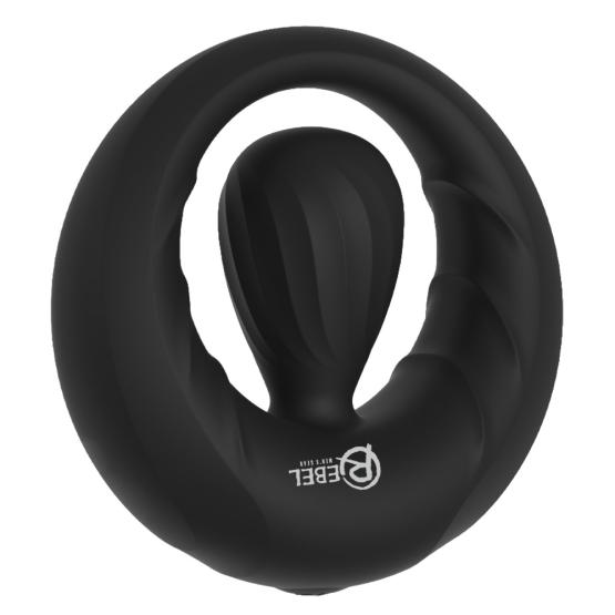 Rebel Cock Ring With A Vibrating Stimulator 
