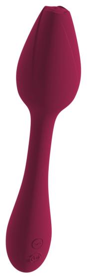 Rosenrot Bendable G-Spot Vibrator (20 cm, Ø 4 cm) 