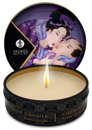 Shunga Mini Massage Candle Exotic Fruits
