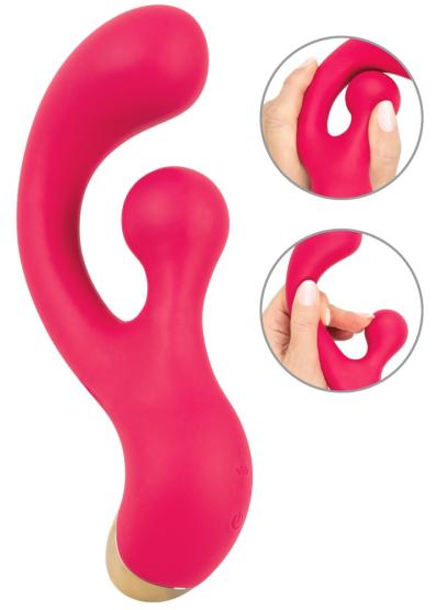 Sweet Smile G-Punkt Vibrator mit Rotation (18 cm, 3,8 cm) 