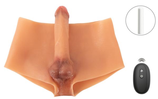 Ultra Realistic Vibrating Penis Pants 