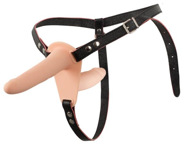 Vibrating Double Strap-On 