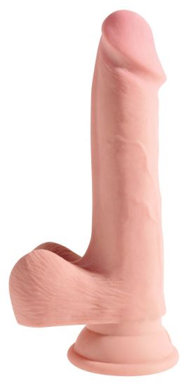 King Cock Plus 3D Triple Density Cock with Balls (22,9 cm, Ø 4,6 cm) 