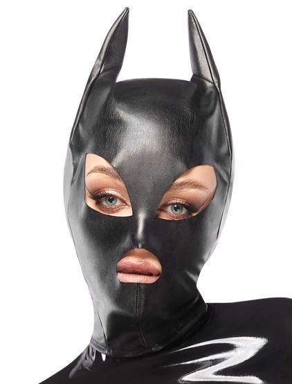 Bad Kitty Kopfmaske Lederimitat 