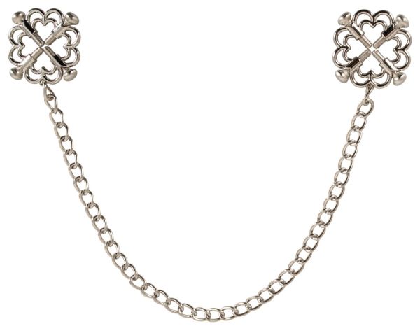 Bad Kitty Schmuck-Nippelklemmen mit Kette 