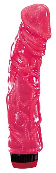 Big Jelly Vibrator (23 cm, Ø 4,5 cm) 