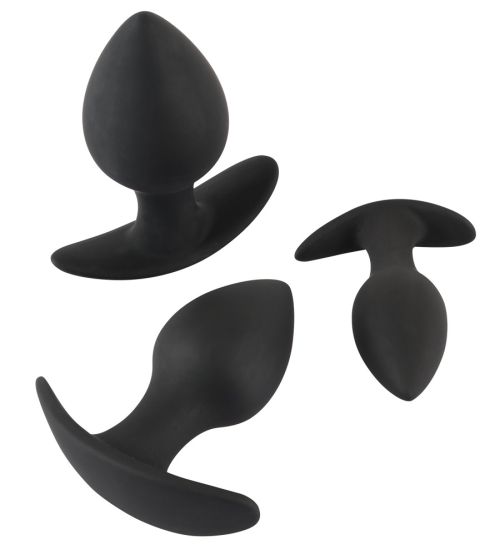 Black Velvets 3-teiliges Analtrainer Set 