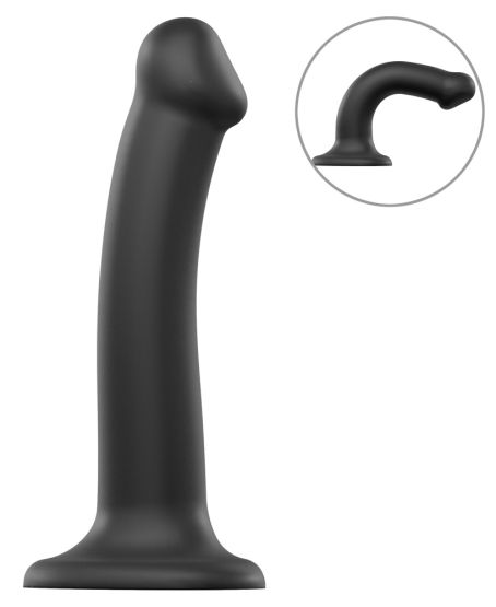 Dual Density Bendable Dildo (18 cm, Ø max. 3,3 cm) 