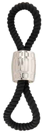 Rebel Heavy Rope Cock Strap with two Loops 