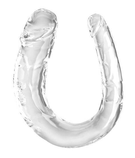 King Cock Clear Double Trouble Medium (33 cm, Ø 2,3 – 4 cm)