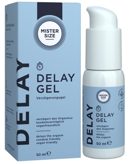 Mister Size Delay Gel 